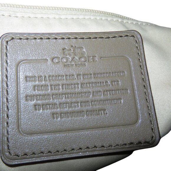 Coach 2014 Taylor Suede & Exotic Python Leather Flap Closure Crossbody Bag - Picture 10 of 13